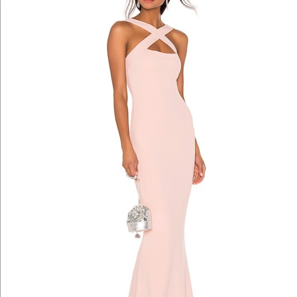 Gown rose pink